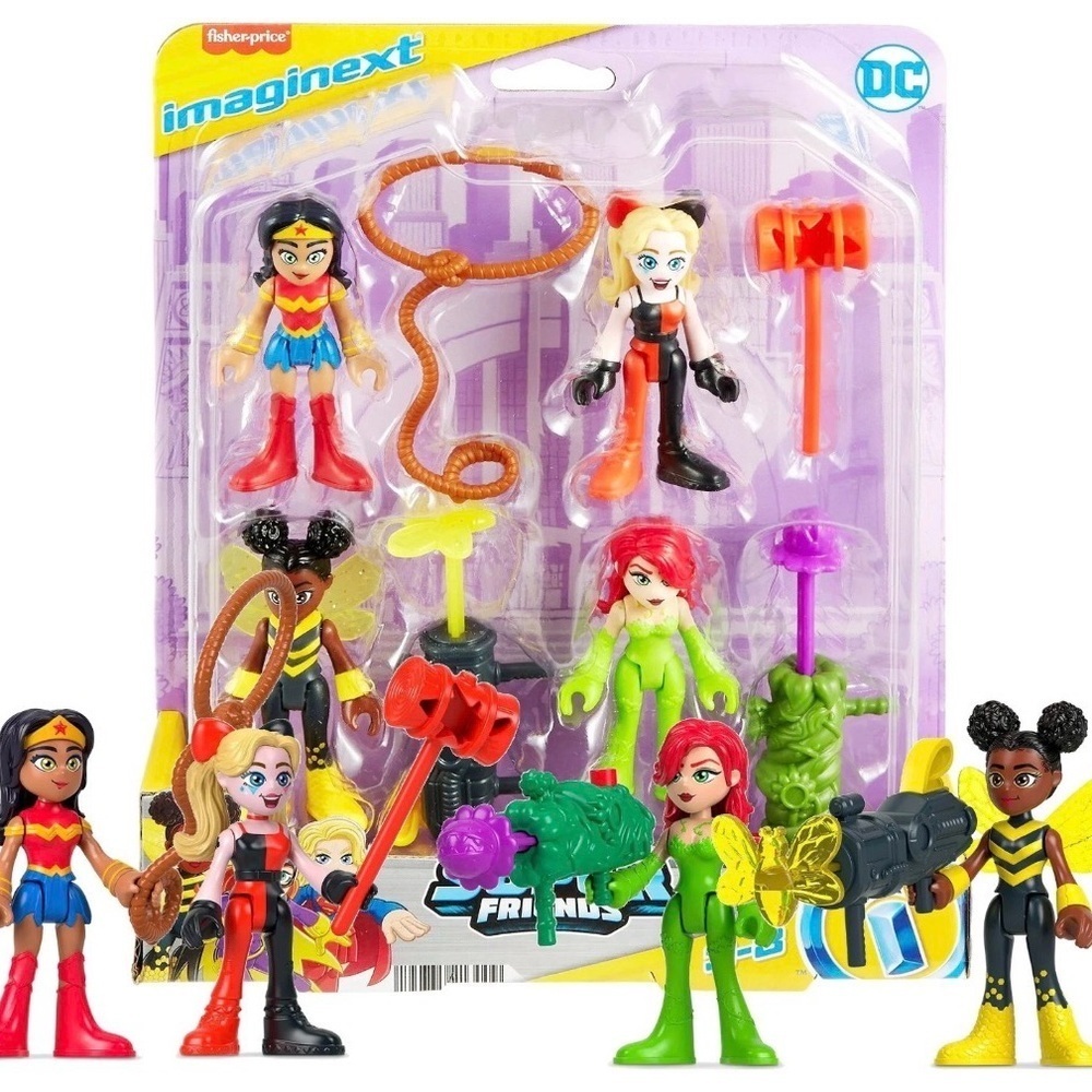 Imaginext DC Super Friends Girls Rivals Pack Wonder Woman & More NEW